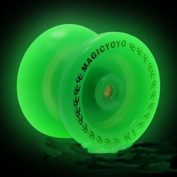 Yoyo mágico K1, yo-yo profesional luminoso, yo-yo personalizado de plástico multicolor, juguetes clásicos para niños