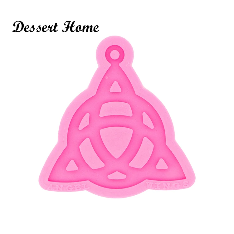 DY0446 Shiny Celtic sign Resin Mold , Silicone Mold for Epoxy Resin, Keychain DIY jewellery making Moulds