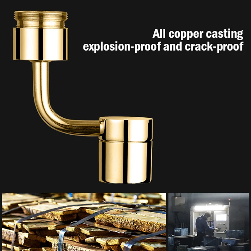 720 gradi universale filtro antispruzzo rubinetto testa di spruzzo lavabo rubinetto Extender adattatore rubinetto da cucina ugello rubinetti flessibili spruzzatore