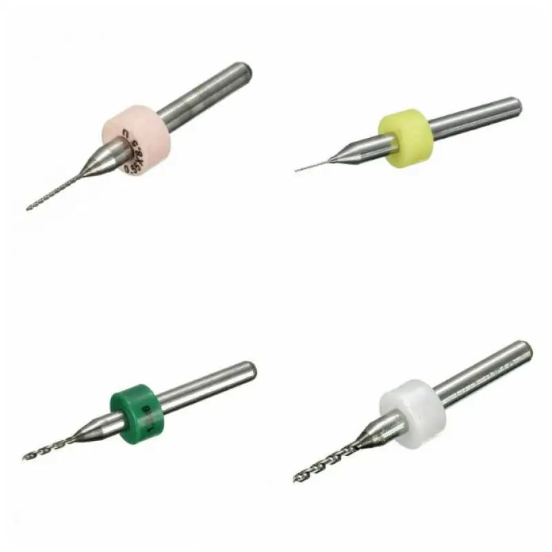 10 pz 0.1-1.4MM carburo Micro punte da trapano stampa circuito punte da trapano CNC PCB Twist Drill