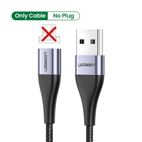 Магнитный кабель Ugreen USB-C и Micro USB для быстрой зарядки 3А — фото товара
