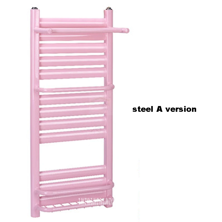 100cm Heating Towel Rack Towel Warmer Thickened Cold-Rolled Mild Steel / Copper Aluminum Compound Electric Heated Towel Rail