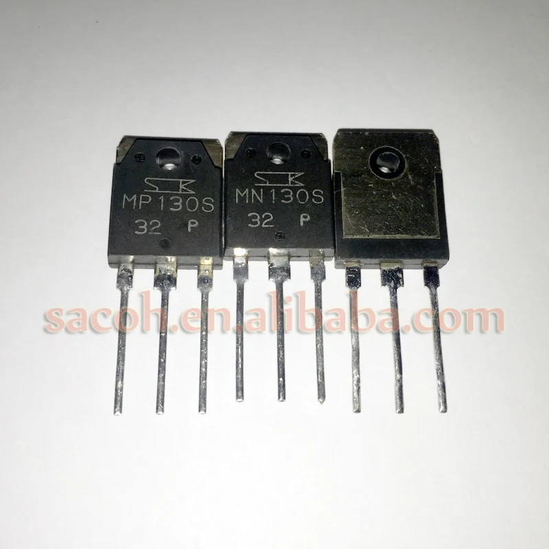 5Pairs MN130S + MP130S TO-3P MOLD TYPE SILICON POWER TRANSISTOR