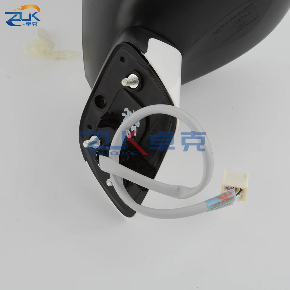 ZUK Left Right Exterior Rearview Side Mirror Assy For HONDA CIVIC FB2 FB3 2012 2013 2014 2015 5-PINS With LED Turn Signal Lamp