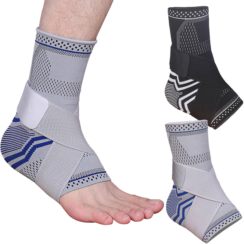 

1pcs Ankle Brace Compression Straps Adjustable Elastic Ankle Protectors Supports Sports Safety Foot Protection Ankle Protector