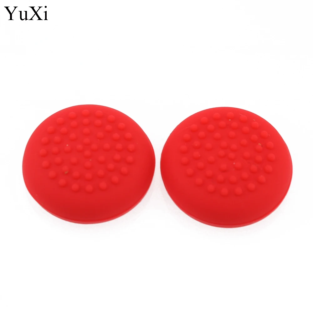 2 Silicone Thumb Stick Grip Cap Joypad Analog Joystick Cover Case For Switch Lite NS Mini Controllers Joy-Con ThumbStick