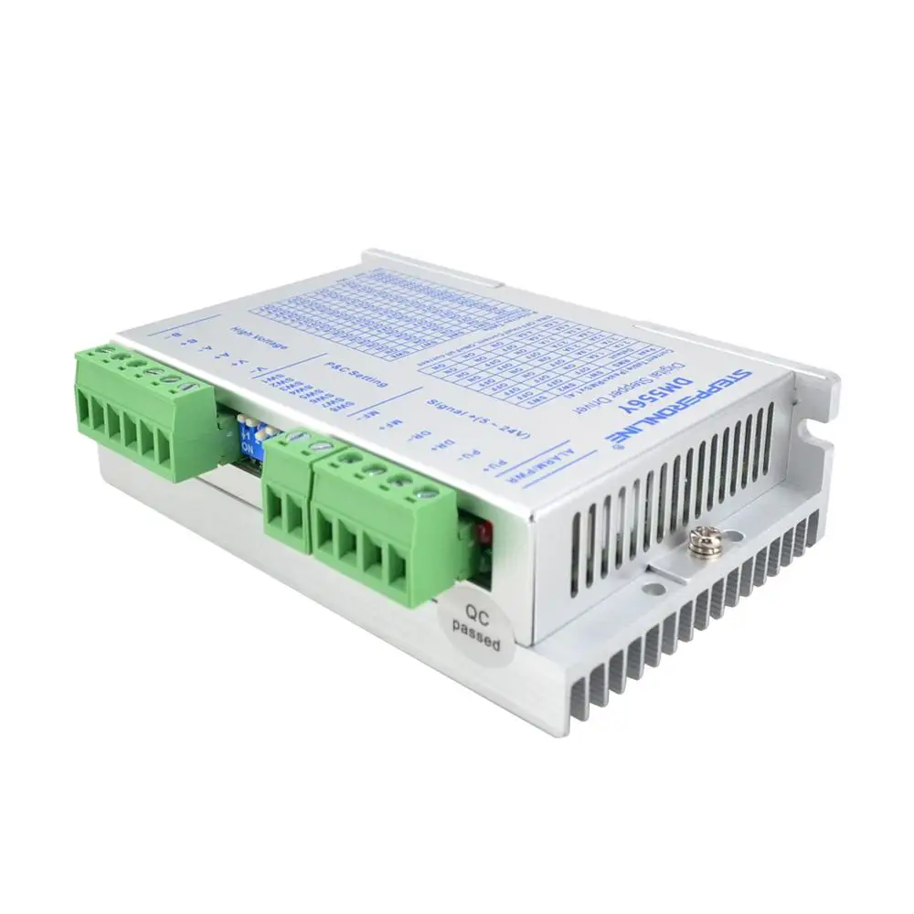 Imagem -04 - Driver Digital de Passo 1.756a 2050vdc para Nema 23 24 Motor de Passo Dm556y