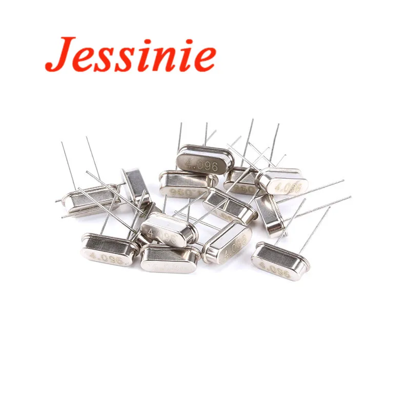 10pcs 49S Crystal Oscillator Passive Resonator Ceramic Quartz DIP 4.096MHz 10.245MHz 4.5MHz 13.56MHz 14.318MHz 20.480MHz 18.432M
