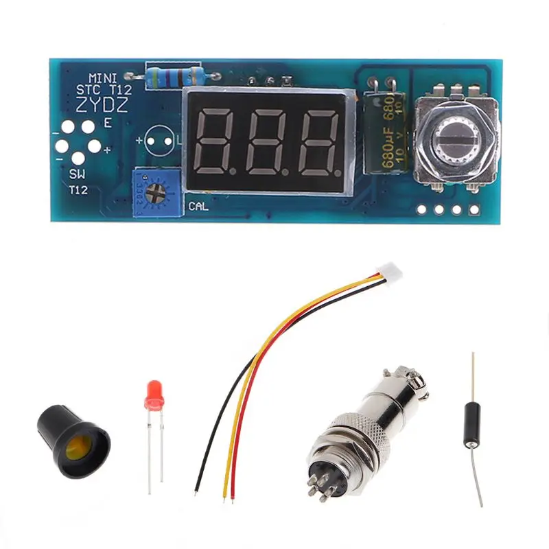 Digital Soldering Iron Station Temperature Controller Kits For HAKKO Handle