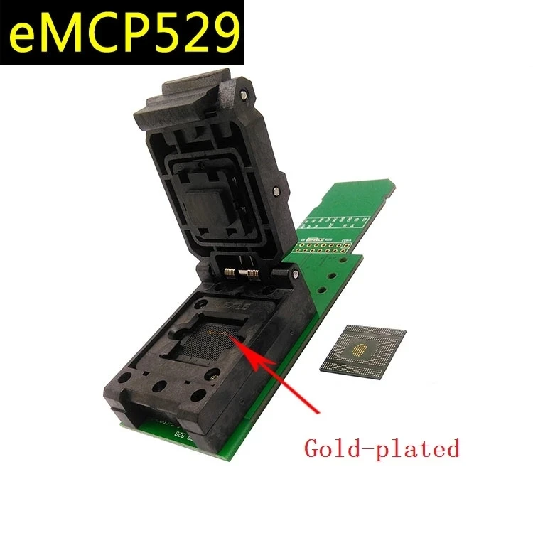 

EMCP529 Test Base SD Interface FOR Note4 Word Base Test Base BGA529 Data Recovery Base.