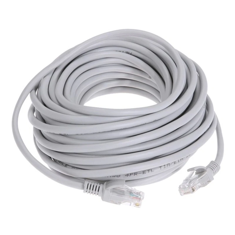 Ethernet Cable POE RJ45 Wire Cat5 Internet Network LAN Cable Cord PC Computer Cables For IP CCTV Camera 5M/10M/20M/30M/40M