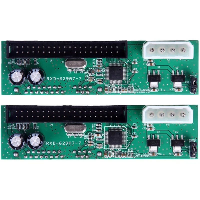 2 упаковки, переходник PATA IDE-SATA для жестких дисков 3,5/2,5 HDD SSD DVD