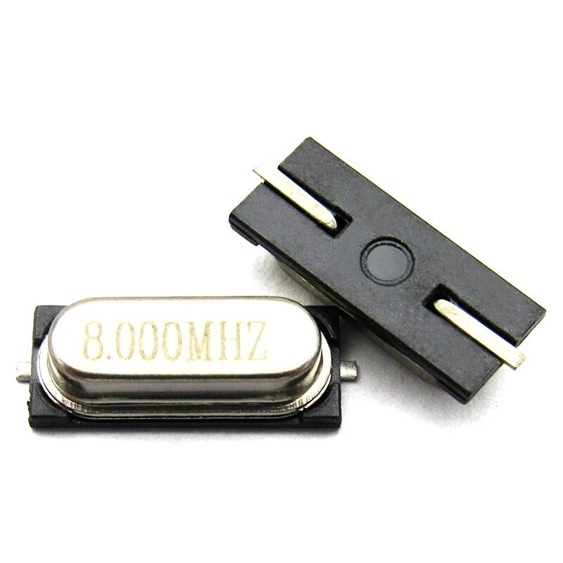 10 sztuk/partia HC-49SMD pasywny kryształ kwarcowy SMD 11.0592MHz 4/6/8/12/16/20/24.576MHz