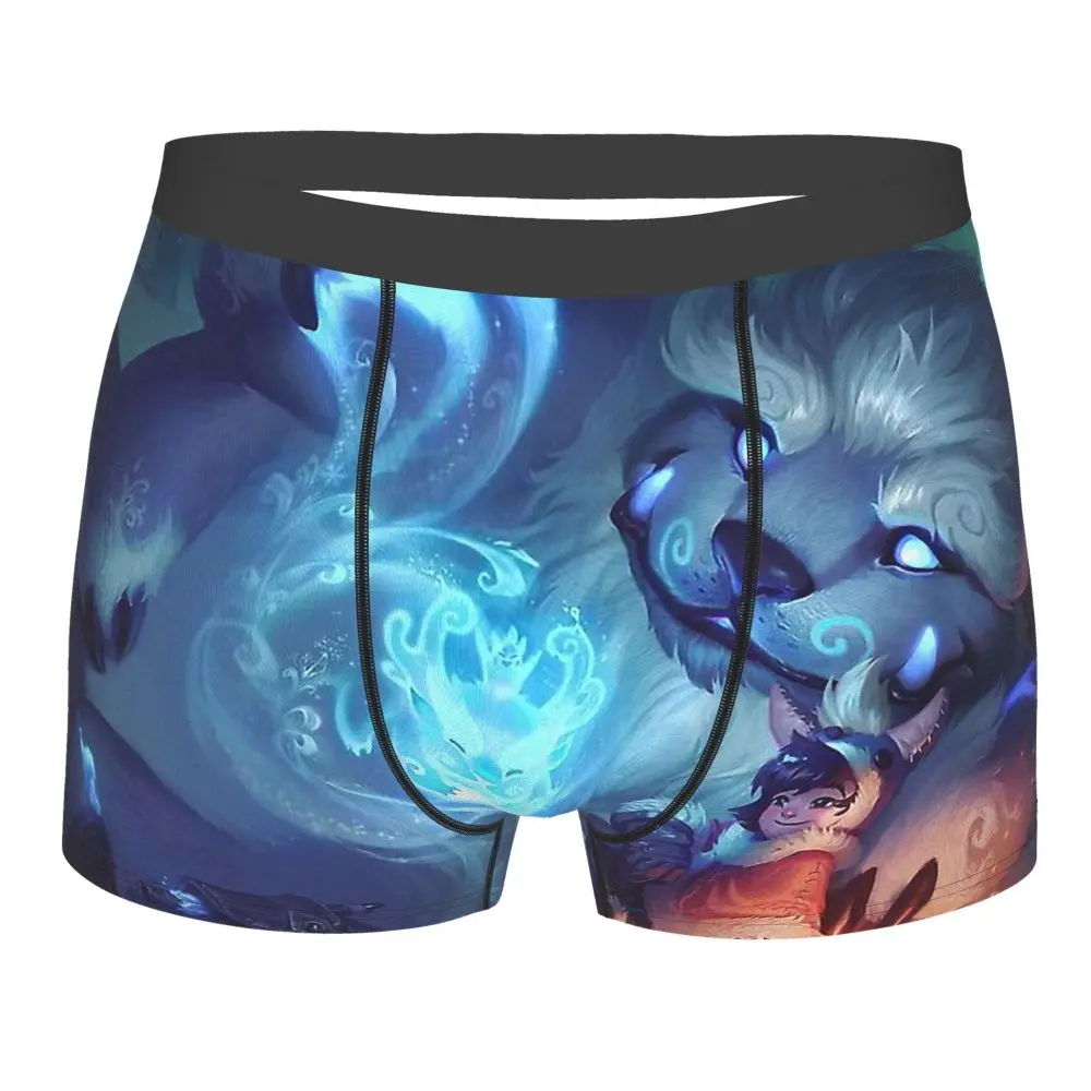 Nunu Willump League of Legends LOL MOBA Games Underpants Homme Panties Man Underwear Sexy Shorts Boxer Briefs