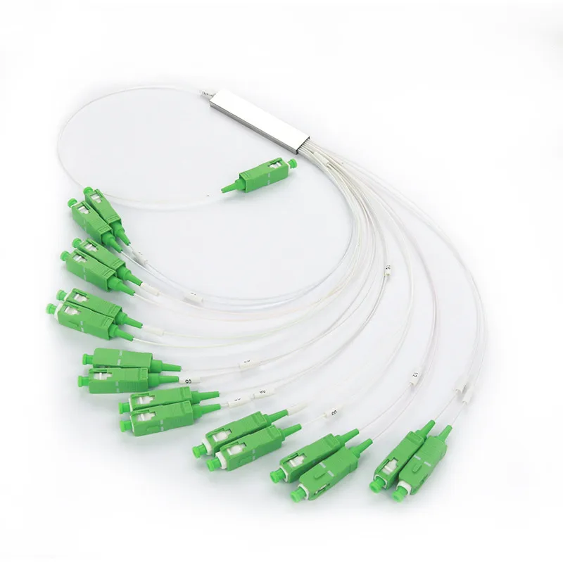 Imagem -03 - Divisor Plc de Fibra Óptica Ftth Conector sc Apc Alta Qualidade 1x16 sm 09 mm 1m 10 Peças por Lote