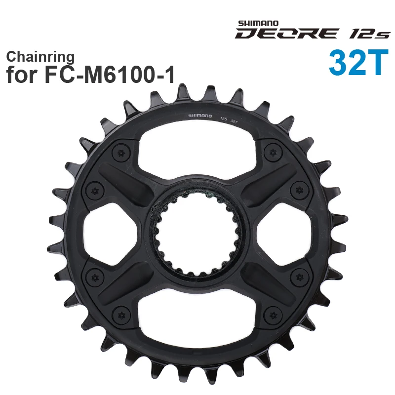 SHIMANO DEORE M6100- Chainring for FC-M6100-1 FC-M6120-1 FC-M6130-1 30T 32T Original Parts