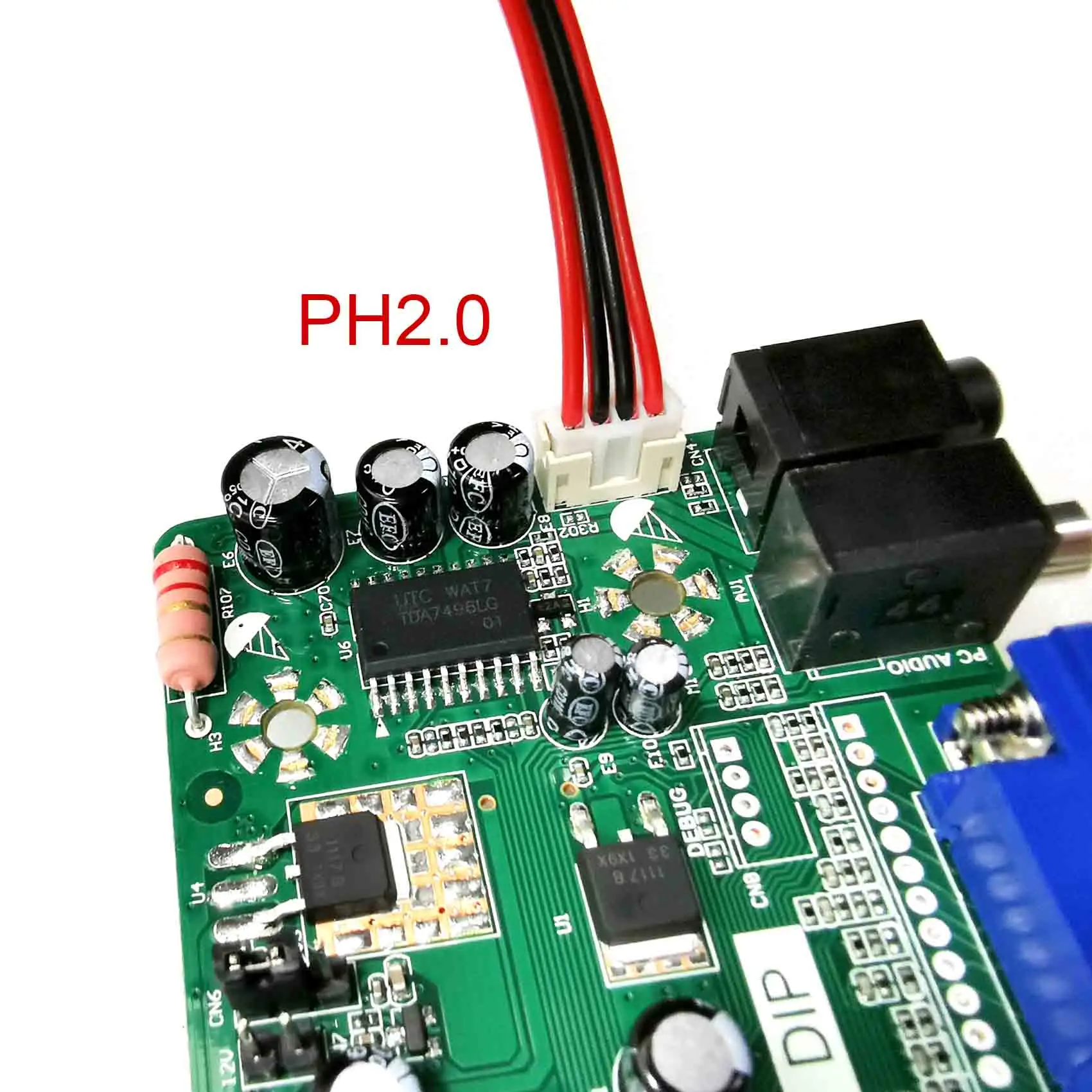 Размер динамика 8 Ом 2 Вт с разъемом PH2.0 для платы ЖК-контроллера