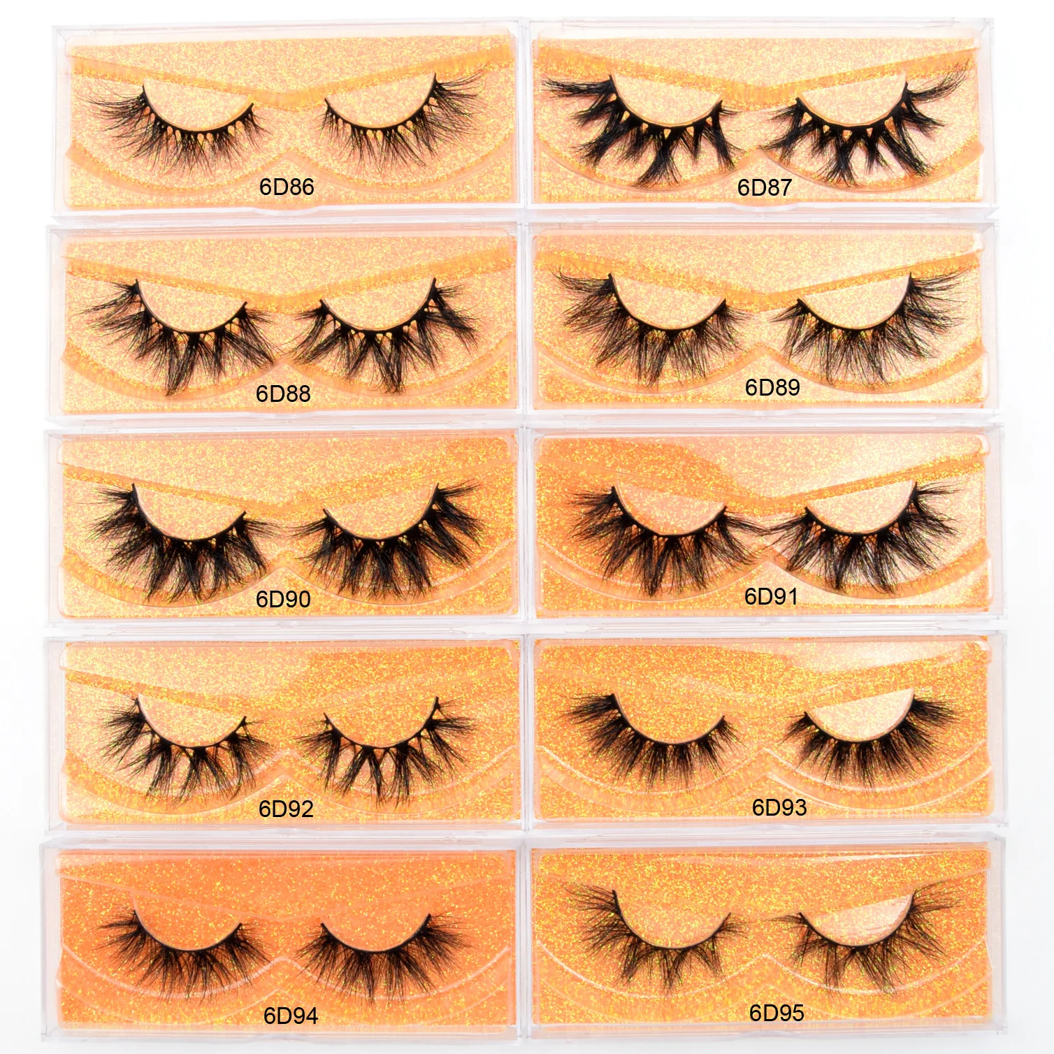 Visofree 5D mink eyelashes Thick Long cruelty free mink lashes natural dramatic volume eyelashes extension 3d false eyelash