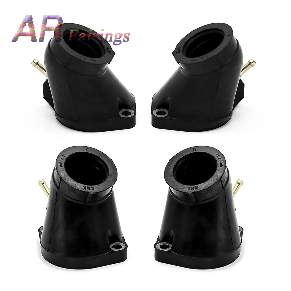 Carburetor Inlet Carb Intake Manifold Boots Rubber For Yamaha XVZ 1300 XVZ1300 Royal Star 1996 - 2001 Replace No. 4NK-13586-00