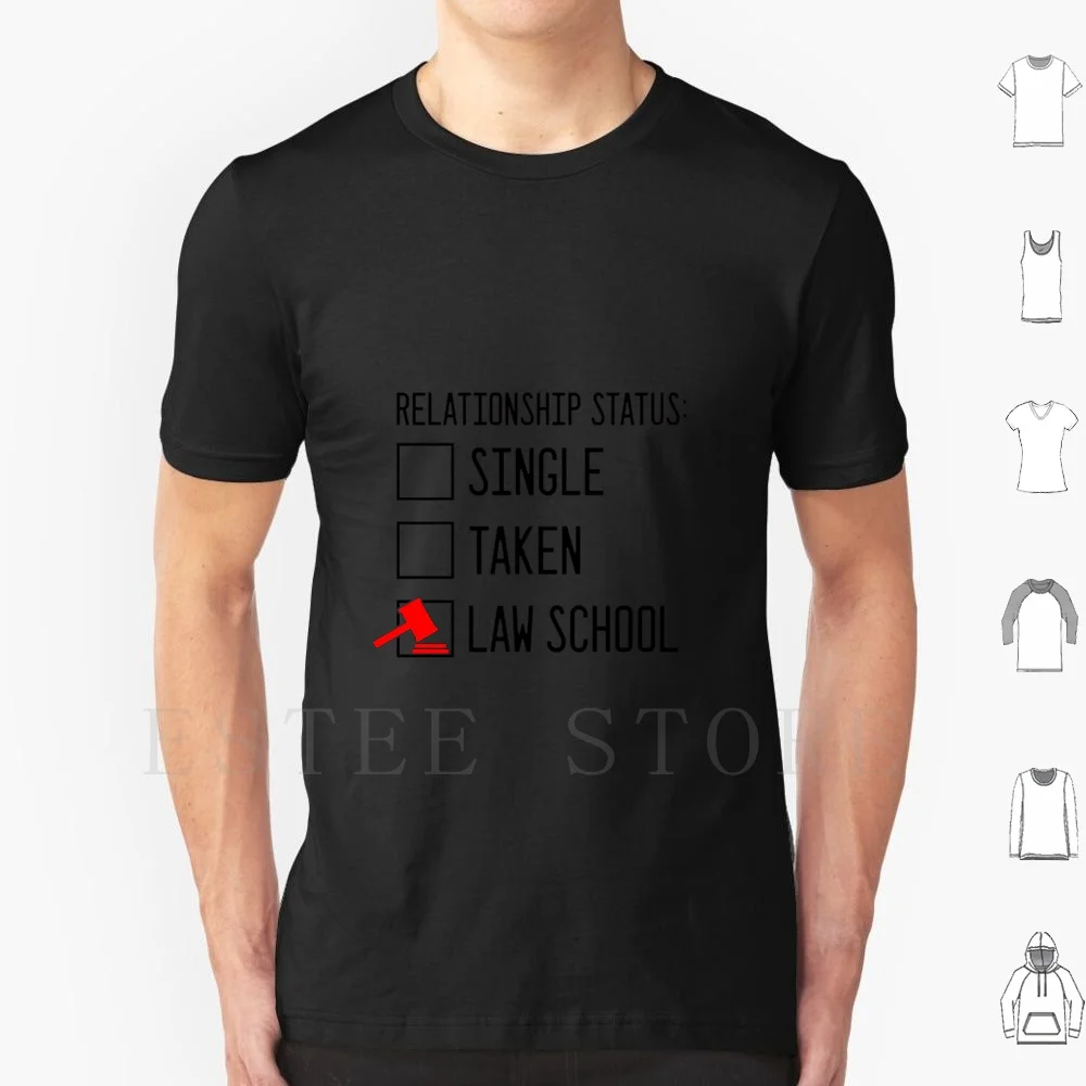Relationship Status : Law School T Shirt Men Cotton 6xl Law Student Student Future Lawyer Lawyer Solicitor Barrister Attorney