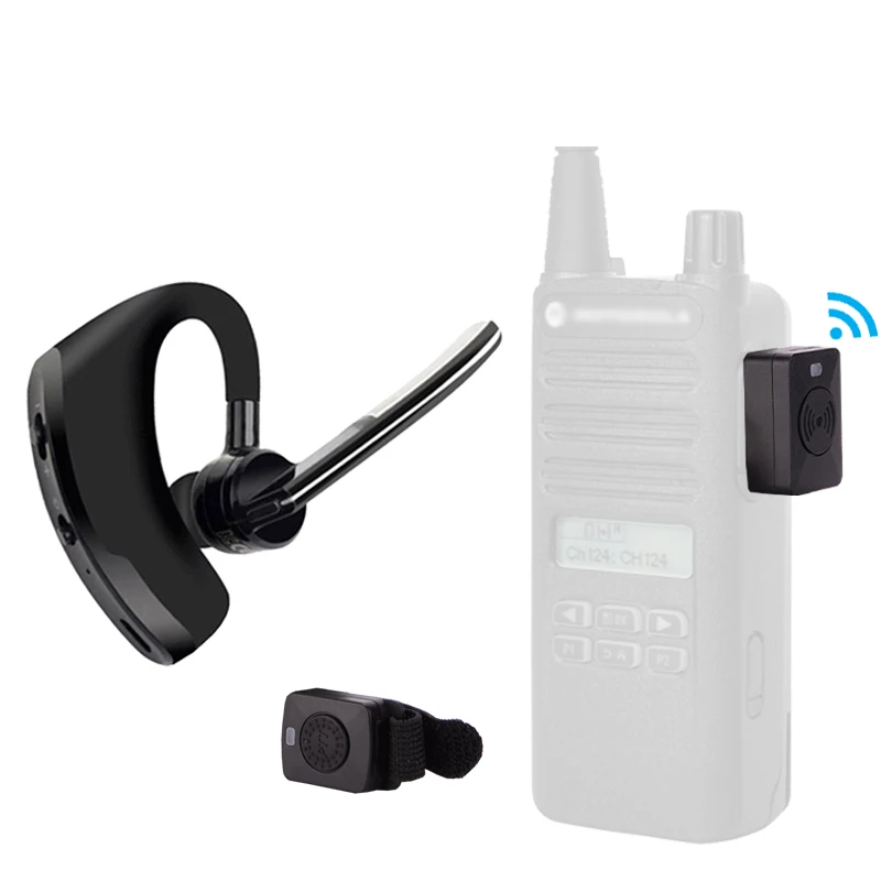 Walkie Talkie Wireless Headset M Type Two Way Radio BT Headphone Hotel Earphone Tourism Earpiece For Motorola HYT ABELL