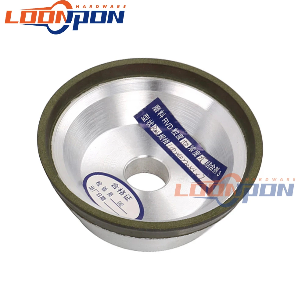 100mm Diamond Grinding Wheel Cup Type Grinding Circles for Tungsten Steel Milling Tool Sharpener Grinder Accessories