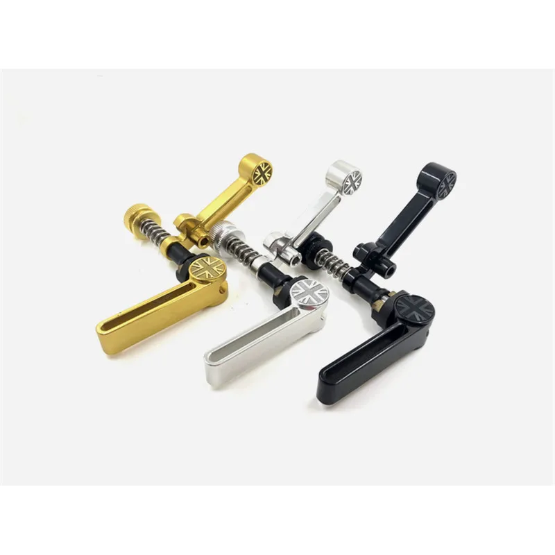 3 colors Folding Bicycle Aluminum Seatpost Clip Hook for brompton bike BMX Seatpost Clamp Lightweight