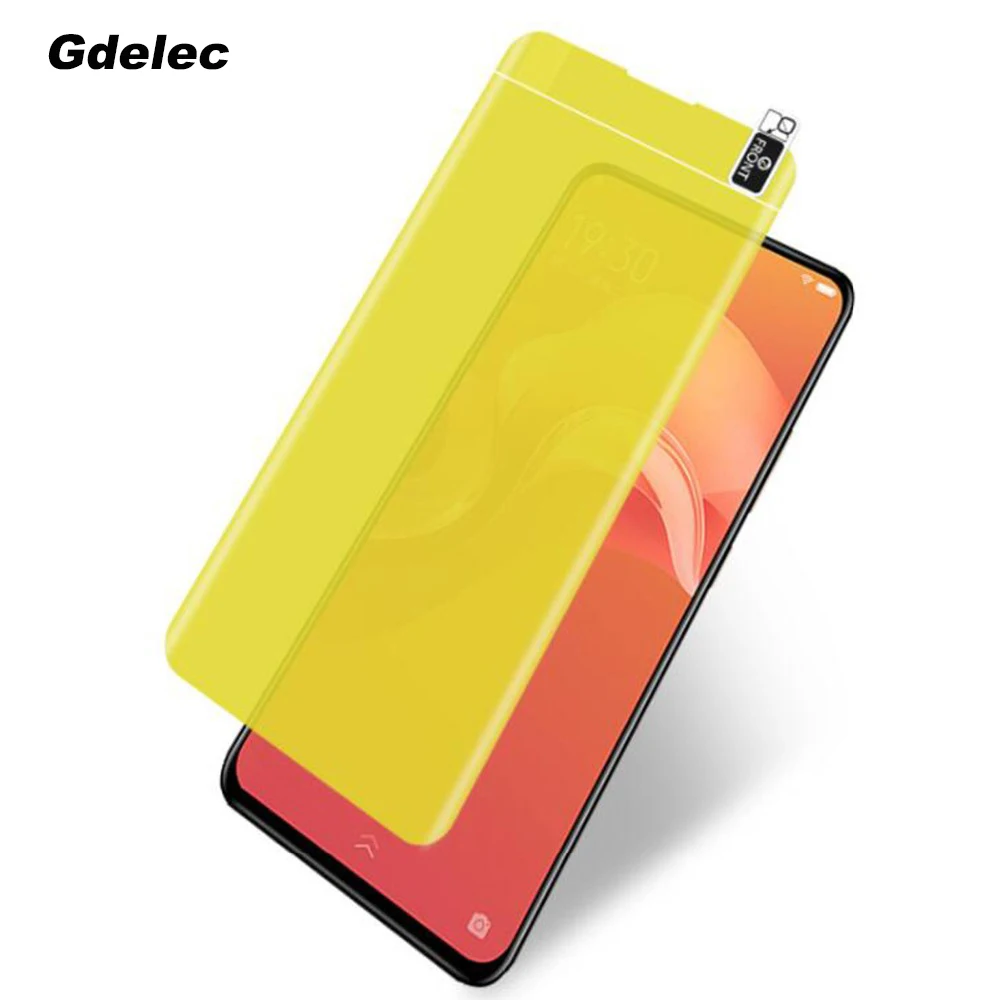 Soft Full Cover Front Hydrogel Film for VIVO iqoo X27 V15 pro X23 X21s X20 plus Xplay 6 Y85 Y97 V11i Soft TPU Screen Protector