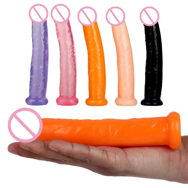 Silicone Dildo Female Masturbation G Spot Orgasm Stimulate Massager Erotic Sexshop Anal Butt Plug Sex Toys Dilator For Woman Men