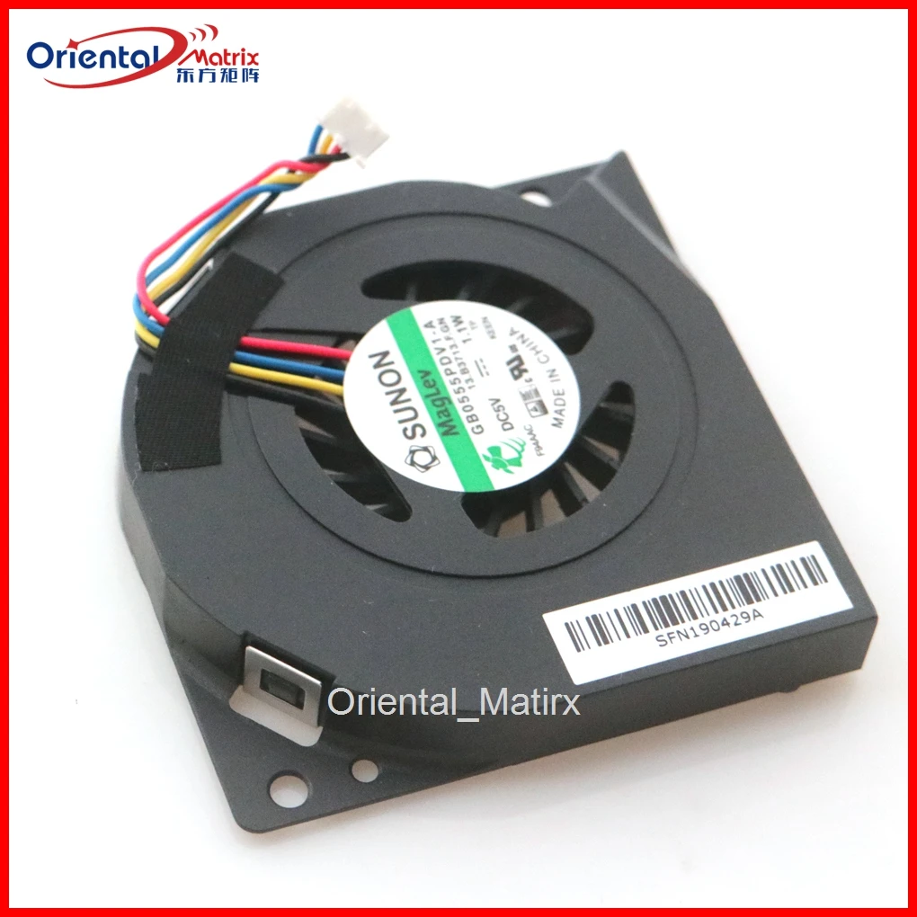 GB0555PDV1-A 5V 1.1W CPU Fan For Gigabyte BRIX CN60 GB-BXi5H-4200 GB-BXi5-5200 Cooling Fan 4Pin 4Wire