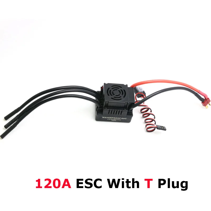 CLS 120A - Contrôleur de vitesse étanche pour moteur de bateau RC, ESC CLS 120A - Contrôleur de vitesse étanche pour moteur de bateau RC, ESC