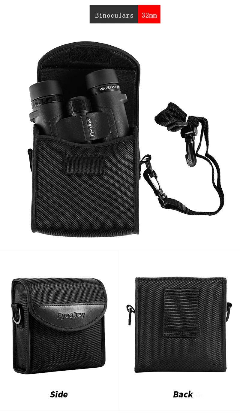 32/42/50mm Fernglas Tasche Tragbare Kamera Tasche Wasserdichte Monokulare Tasche Schulter/Umhängetaschen Fernglas Gurt – Detail 7