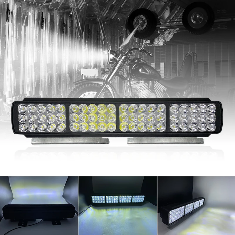 10inch  60W LED Led Light Bar  Waterproof IP67 Car Boat Off-Road Levels  Driving Work Light