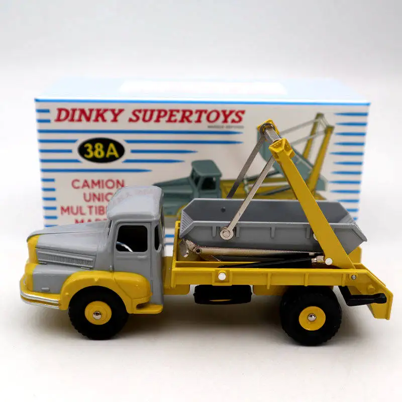 Atlas For Dinky Toys 38A For Camion Unic Multibenne Marrel Diecast Models Auto Car Gifts Collection