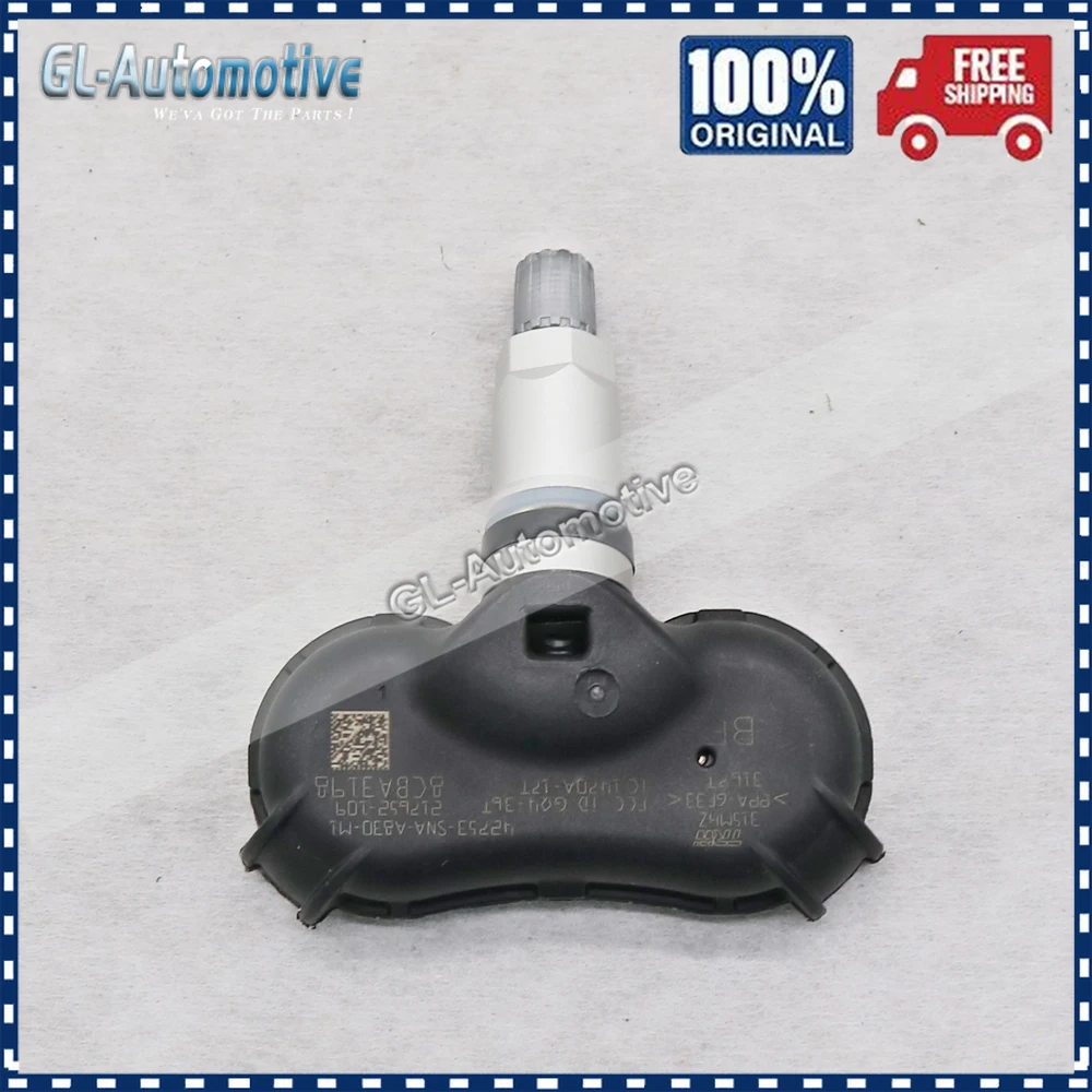 Honda Odyssey Insight 42753-SNA-A83 42753-SNA-A84 42753-TR0-A81 용 TPMS 42753-TR3-A810-M1 타이어 압력 센서 세트 (4)