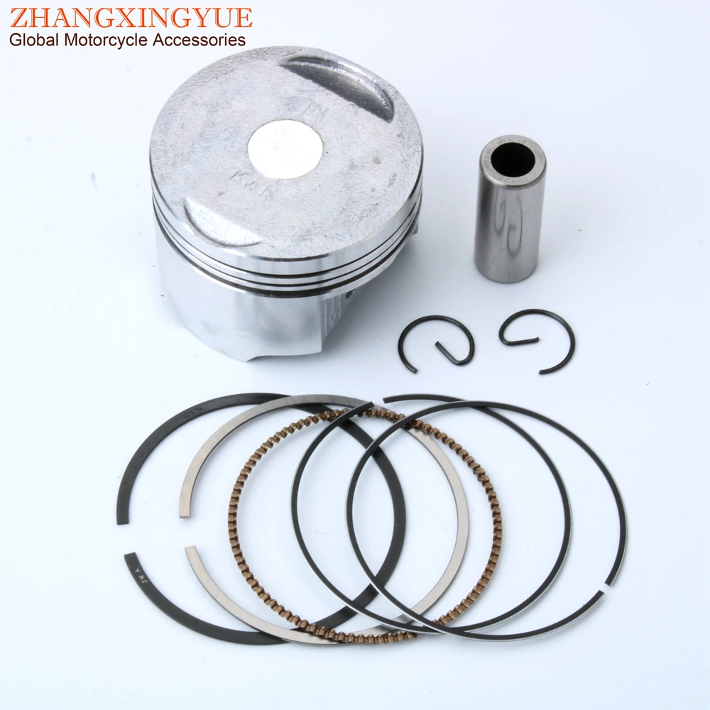 Scooter Pcx 125cc Piston Kit For Honda Lead Ww Pcx125 Click Vario 125i Nss Forza 125 13101-KWN-902 13011KWN900 52.4mm 13mm 4T