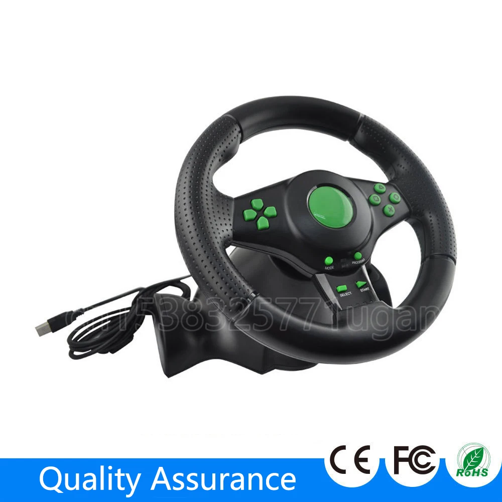 Top Game racing wheel steering pc simulator for switch computer PS4 PS3 PS2 simracing thrustmaster t300 Vibration wheel Balance