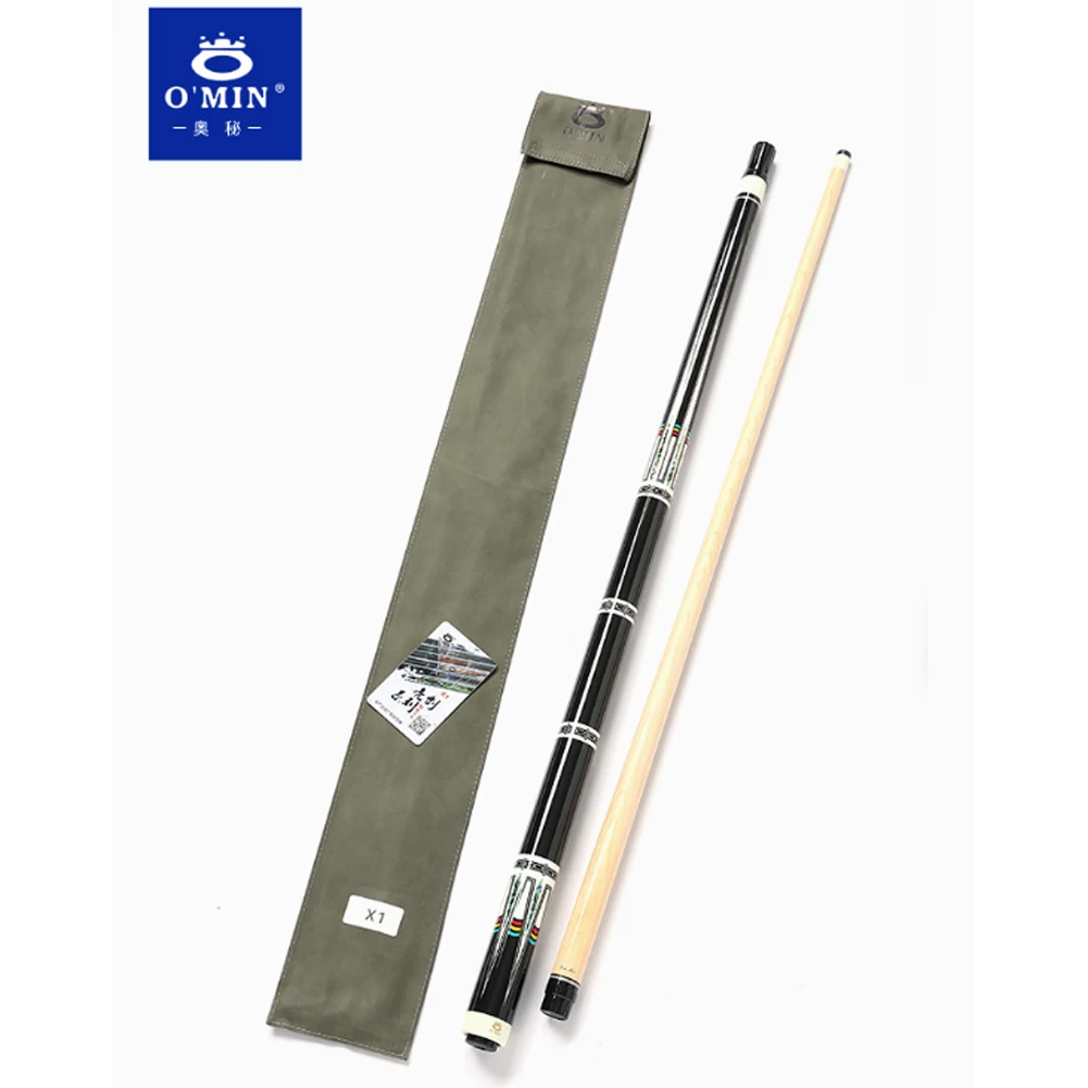 

NEW OMIN X1 Carbon Billiard Pool Cue Stick 12.75mm with Pool Cue Case Bag China