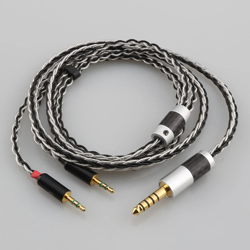 

HIFI 3.5mm 4.4mm XLR 4pin Headphone Earphone Cable For dual 2.5 Hifiman 300 400 i 1000 he400i he1000 he6 v1 v2 he 500 560 edx