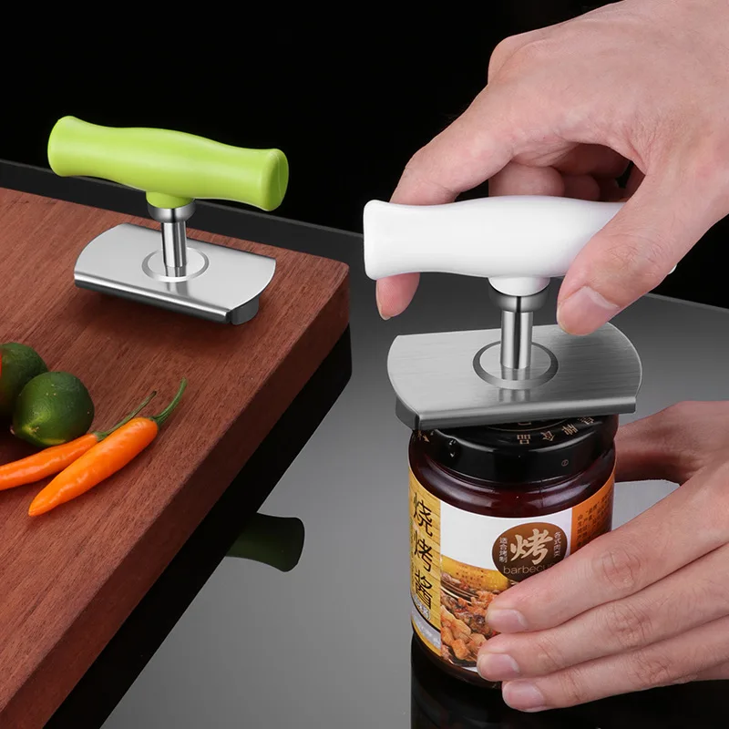 

Adjustable Jar Opener For 2.5-9.5cm Bottle Can Stainless Steel Lids Off Jar Opener Manual Kitchen Tool Easily Adjustable Size