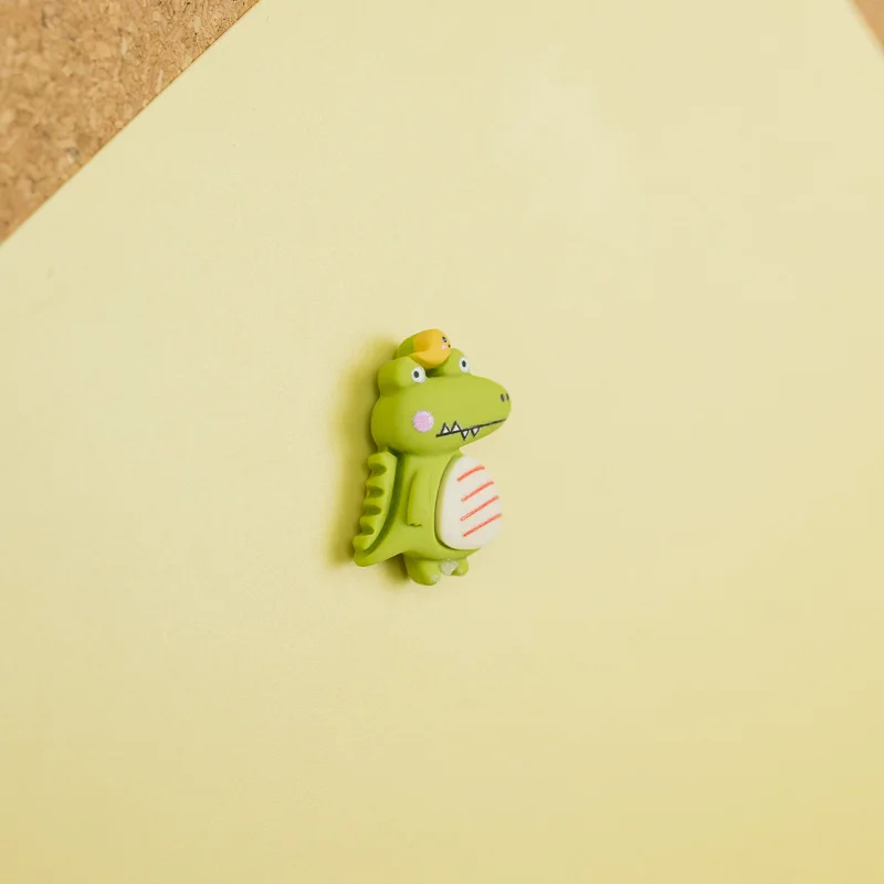 Cartoon crocodile dinosaur animal pushpin creative nail cork wall nail photo wall nail press pin pin