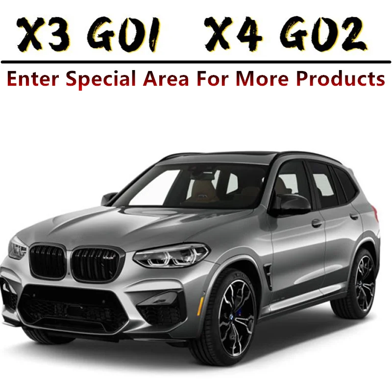 لسيارات BMW X3 X4 (G01/G02) 2018 2019 2020 2021 M نجوم الرياضة عجلة القيادة تقليم ABS المواد ألياف الكربون ثلاثية الأبعاد الملحقات