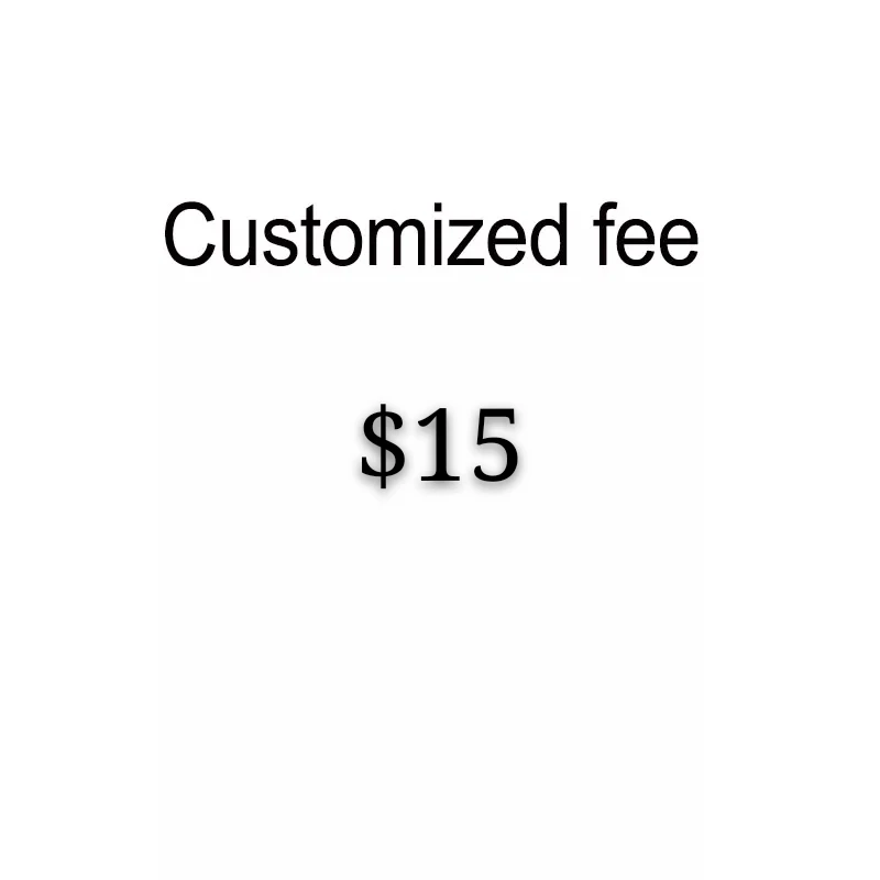 BCLEAR Customized Fee $15, Not Lenses Products