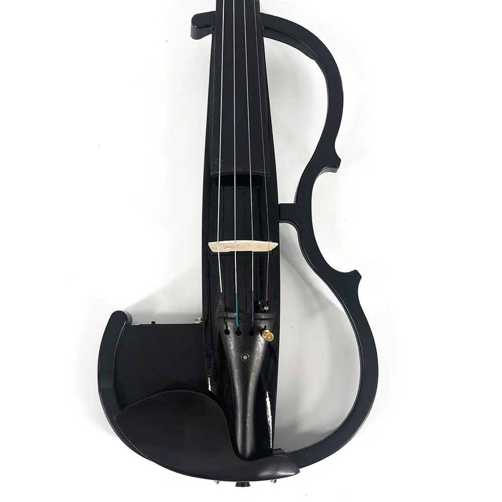 Electronic violin black blue purple white red flash professional playing electro-acoustic violin