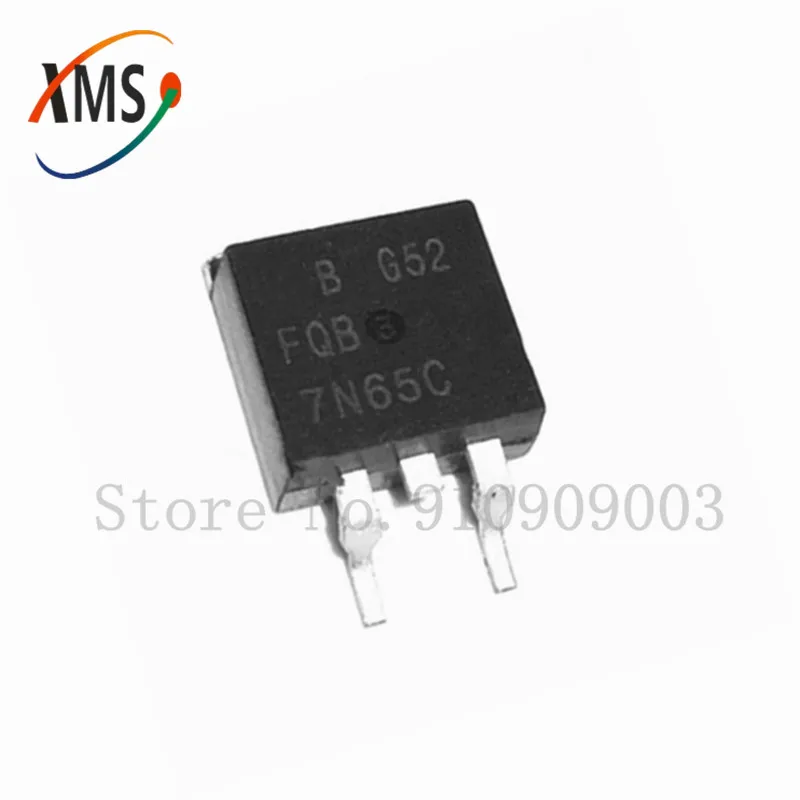 10pcs FQB7N65C TO-263 UTC7N65L 7N65  FQB7N65 TO263 LCD  MOS transistor SMD