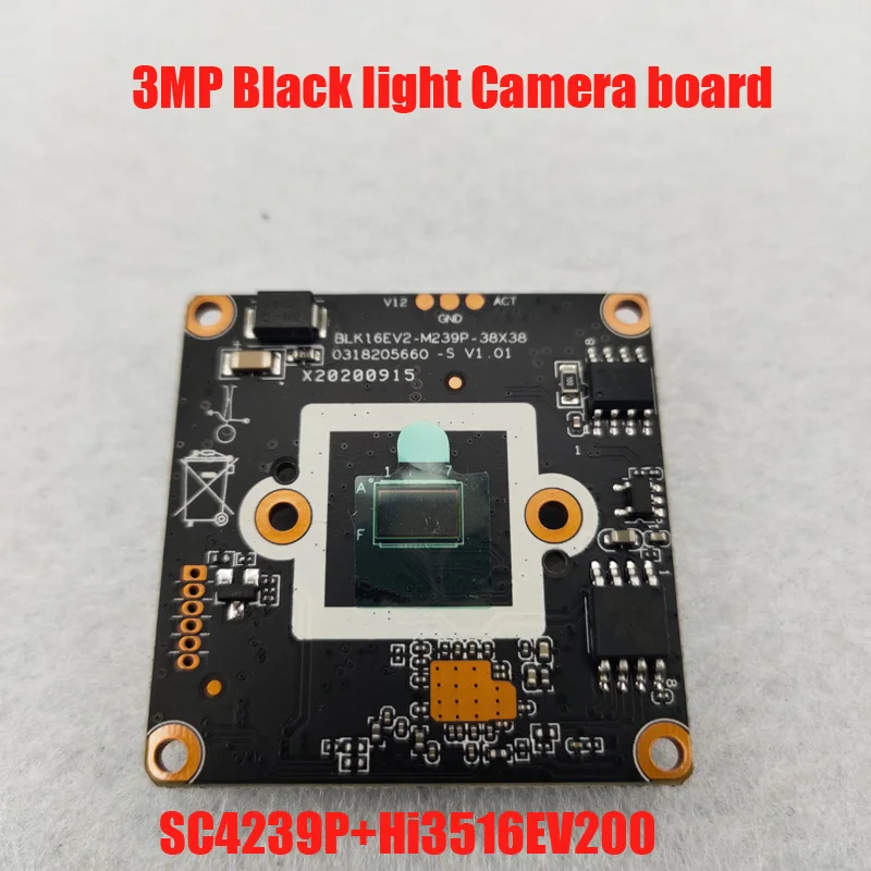 DIY HD SC4239P Black light IP Camera Module 3MP 3.6mm/6mm Warm light LEN & IRC filter Camera with Lan cable  IVG-85HF30PSD-ST