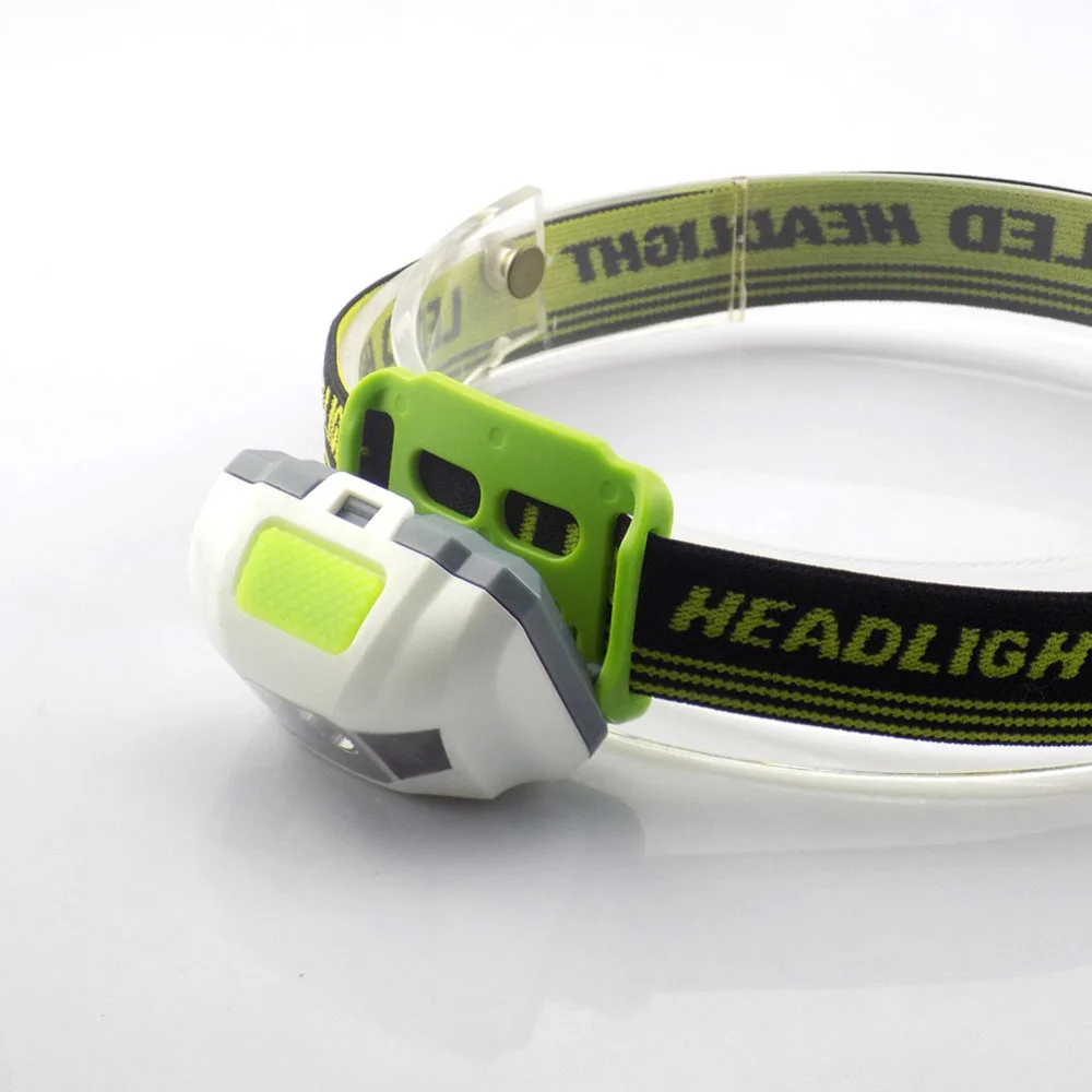 high Bright mini LED Headlamp 3 AAA Battery Headlight Frontal flashlight Torch lamp frontale for Outdoor running Fishing Camping