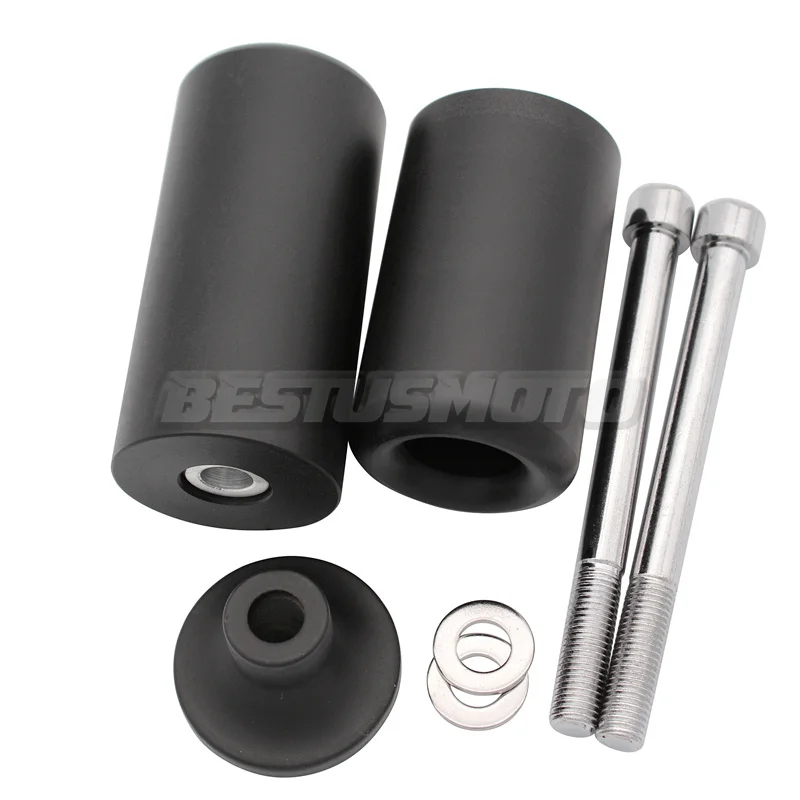 Motorcycle No Cut Frame Sliders Crash Falling Protection For Kawasaki Ninja ZX6R ZX-6R ZX 6R ZX6RR ZX636 2003 2004