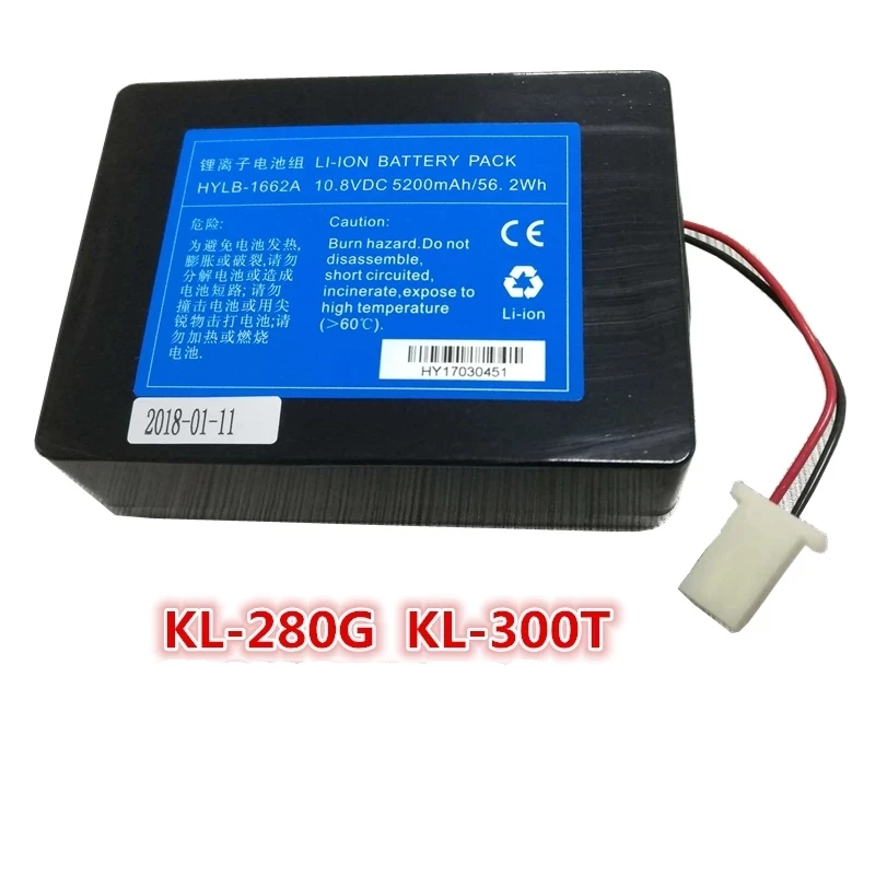 

Jilong Original Battery for Jilong KL-260 KL-280G KL-280 KL-300 KL-300T Fusion Splicer battery pack 10.8V 5200mAh