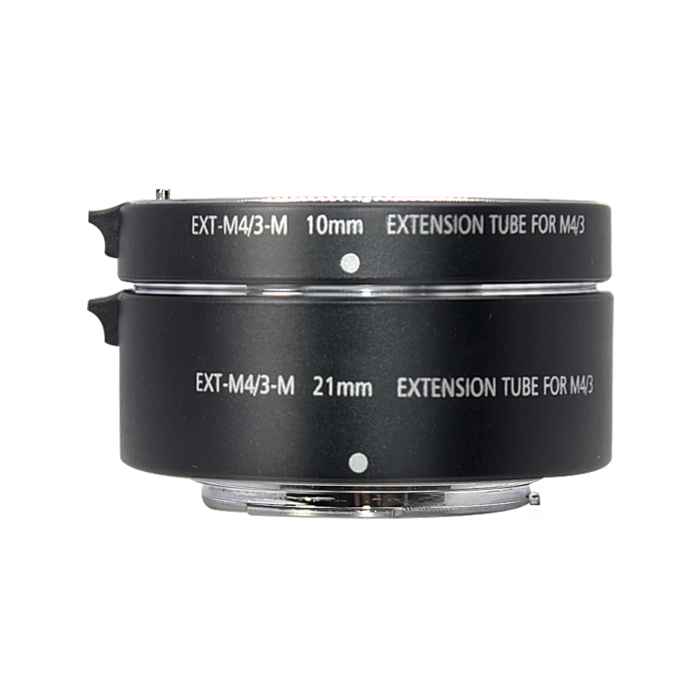 Mcoplus Metal Auto Focus Macro Extension Tube Ring for Panasonic Olympus Lumix M4/3 Mount EM1 EM5 EM10 II III GH5 G85 GX9 G7 G9